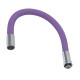 Излив (гусак) 3/4" для кухни силиконовый фиолетовый AQUATICA (XH-5243) (9793514)